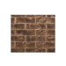 Traditional 30" Brick interior panels - Tavern Brown