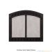Majestic Contour Cabinet Style Mesh Doors With Frame - Black CONTOUR60BK
