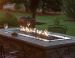  Carol Rose Coastal Collection 60" Outdoor Stainless Steel Linear Fire Pit