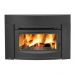 Napoleon Oakdale 27" Contemporary Wood Burning Fireplace Insert, Cast Iron Black Surround