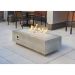 The Outdoor GreatRoom Company 54" Cove Linear Gas Fire Table - Midnight Mist - Millivolt