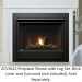 Kingsman 36" ZCV3622 Zero Clearance Direct Vent Gas Fireplace