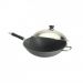 Wok 15” Hard Anodized with Stainless Steel Cover