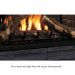 Kingsman Log Grate for MCVP42 and MCVST42 Series Fireplaces - (Not for Use with Propane Appliance)