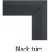 Monessen Black Curved Trim Kit for GCUF/GRUF/Aria/VFF Series-36"