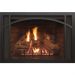 Real Fyre Direct Vent 36" Mission Arch Overlay - Black - DVO-36-3MARB