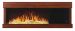 Napoleon Stylus™ Steinfeld Wallmount Electric Fireplace -  (Burnished Walnut finish)