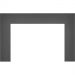 Napoleon Large 3 Sided Faceplate For Oakville X4 - Gun Metal (for use with 3 sided backerplate)