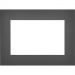 Napoleon Large 4 Sided Faceplate For Oakville 3 Series- Gun Metal (for use with 4 sided backerplate)