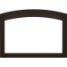 Napoleon Small Arched 4 Sided Faceplate For Oakville X4 - Copper (for use with 3 sided backerplate)