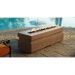 Majestic 24"  Plaza Linear Gas Firepit - Starter Kit