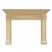 Portico Flush Wood Mantel