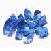 Poseiden Blue 1/2" Reflective Fireglass (10 Lb Jug - Athena Brand)