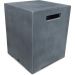 Pyromania Hermit Square Tank Cover Slate (Grey)