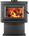  Napoleon Small Wood Burning Insert, Cast Iron Door, Metallic Charcoal Finish