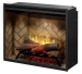 Dimplex Revillusion 30"  Built-in Electric Firebox With Glass Pane and Plug Kit