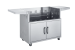 Broilmaster 42" Stainless Steel Cart with 2 Doors and 2 Fold-Down Side Shelves
