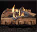 Majestic Mezmer Split 30" Log Set for Lumonessen Outdoor Gas Burner