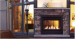 Twilight Modern 36" Indoor/Outdoor See-Through Gas Fireplace contemporary with Intellifire (NG)