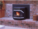 Iron Strike Winslow PI40GL 36" Traditional Cast-Iron modern Pellet Fireplace Insert