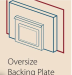 True North 48" Oversized Backing Plate for TN20 Wood Insert