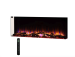 SimpliFire Scion Trinity 43" 3-Sided Linear Electric Built-In Fireplace