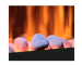 SimpliFire Ceramic White Stones Media for Allusion Fireplace