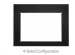 SimpliFire 42" 4-Sided Small Surround with Removable Bottom Piece