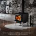 2000 WOOD STOVE WITH BLOWER