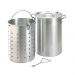 Turkey Frying Pot Kit 26 Qt. Aluminum with Basket & Thermometer