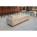 Natural Grey Cove 72" Linear Gas Fire Table