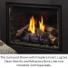 Kingsman Slim Surround in Black for IDV26 Series Fireplace Inserts