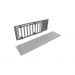 Firegear Stainless Steel Paver Vent Kit with Lintel: includes (2) 5 5/8" tall x 8" wide