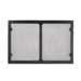 Grand Vista cabinet style mesh doors - Black