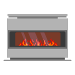 electric fireplace