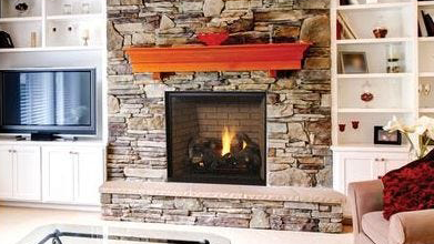 gas fireplace